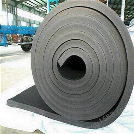 B1级橡塑板裕美斯橡塑 阻燃隔热空调橡塑板管