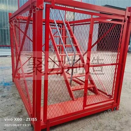 组合式梯笼 水塔施工安全梯笼 施工箱式梯笼 按时发货