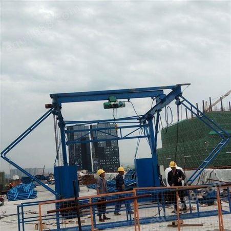桥梁模板台车 1吨2吨3吨护栏模板安装台车厂家指导