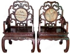 上海老红木家具回收 青浦区红木太师椅回收价高