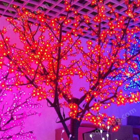 春节树木亮化路灯灯笼安装亮化大型圣诞树专业定制商场售楼处树灯亮化广场亮化