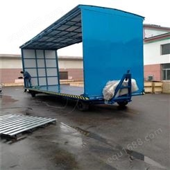 山东盖亚供应pbtc-103吨牵引平板车-牵引平板拖车
