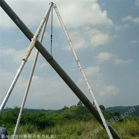  电线杆立杆器  电线杆立杆机10-15米