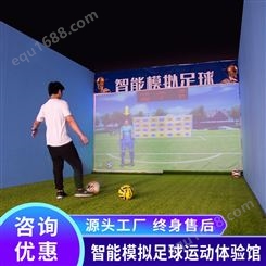 室内模拟足球设备 史可威智能互动减肥馆器材