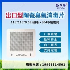 陶瓷臭氧片臭氧发生器 空气净化器配件115X115 ceramic ozone plate