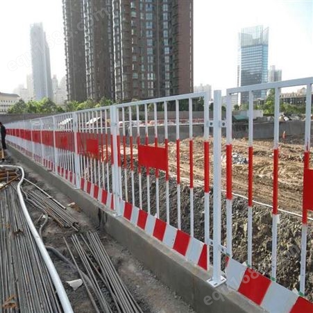 定做工地防护栏杆 临时基坑护栏 建筑工地可移动式围栏 质量放心