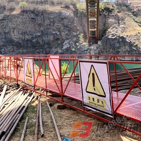 桥梁维修平台降低成本 博奥HHJD890441可跨越护栏