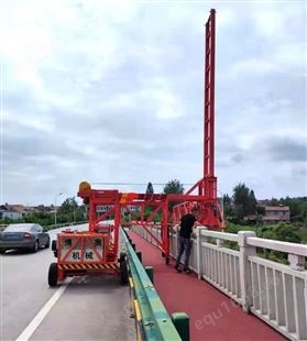 博奥Q30桥梁雨水管安装设备 一天安装200米 SJL42轻型设计