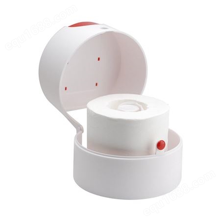 卫生间纸巾盒厕所小卷纸盒纸架洗手间抽纸筒免打孔家用防水VX784
