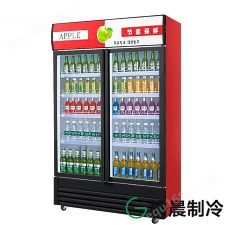 单门饮料展示柜|冷藏保鲜冷热饮料柜|双门立式冰箱