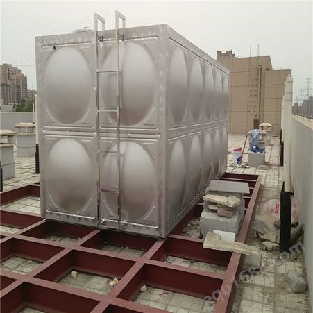 玻璃钢水箱  消防水箱 方形拼接组合楼顶储水箱1-100立方定制