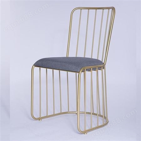 鼎富金属 DF-508北欧ins餐椅网红靠背休闲椅子 化妆椅铁艺小凳子