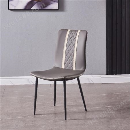 鼎富DF551欧式质感皮革饭桌椅 酒店靠背椅休闲椅DF-518