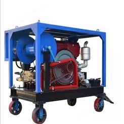 水拓单缸柴油机50马力管道疏通机 高压水管道清洗机设备