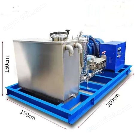 水拓食品厂700公斤压力高压清洗机 山东高压水清洗设备