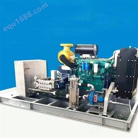 水拓柴油机驱动换热器冷凝器专用超高压清洗机 工业高压清洗设备