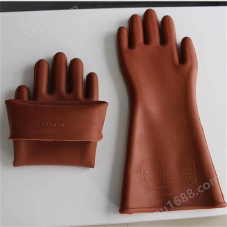 电工耐压安全防护天然橡胶绝缘手套