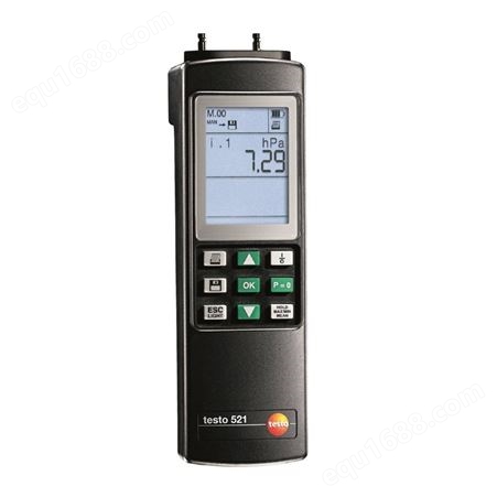 testo 521德图testo 521 专业型便携式差压测量仪