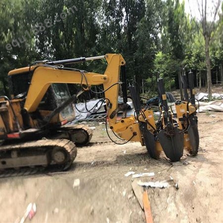 加宁重工供应移树机 种树挖坑机