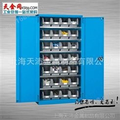 上海供应1.8米钢制置物柜 带锁附隔板门重型工具柜