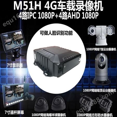 深圳海伊视讯4G/5G高清车载硬盘录像机车载云台网络硬盘录像机生产厂家