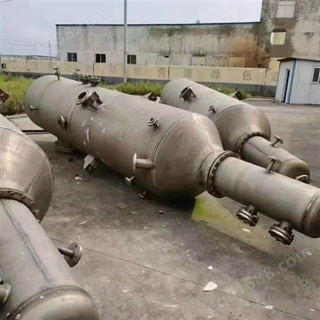 二手蒸发器 出售316材质二手5吨四效五体降膜蒸发器 设备全新未安装
