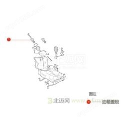 【两鼎两】 海马汽车 S5 2018款 1.5T CVT旗舰型 油箱盖锁