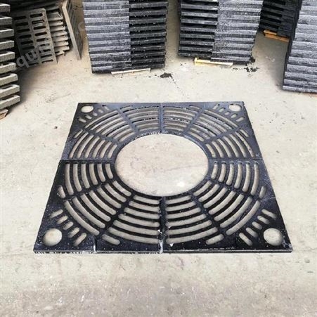 工匠 铸铁树篦子生产厂家 大型树池盖板铸铁 方形圆形非标定制