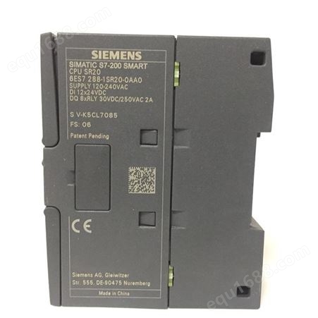 西门子PLC200SMART继电器CPUSR60原装6ES7288-1SR60-0AA0代理商