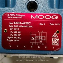 MOOGD661-4436C G35HOAA6VSX2HA/伺服阀