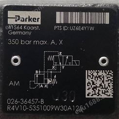 Parker026-36457-B R4V10-5351009W30A12先导式溢流阀
