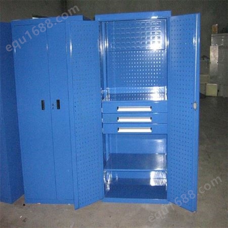 天津置物柜厂家华奥西定制重型储存柜 带抽屉置物柜 挂板置物柜