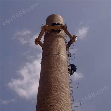 旧烟囱拆除 儋州市旧烟囱拆除 40米烟筒拆除