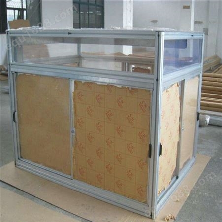 鸿迪金属 直供直角铝合金框架 简约铝型材框架 防静电铝型材框架组装