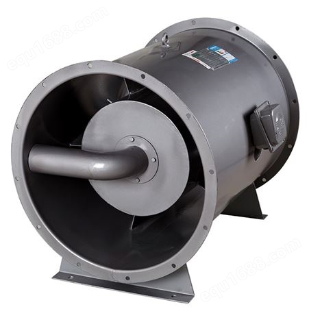 消防轴流式排烟风机 低噪声耐高温排烟风机 轴流通风机厂家定制