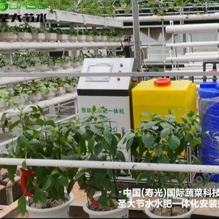 水肥一体化系统 圣大节水智能水肥一体机SD-ZNX-B 花卉专用灌溉工具 远程电磁阀控制 智能化控制