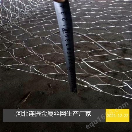 安 平 连 振自然灾害治理石笼网雷诺护垫镀锌包塑三拧铁丝网
