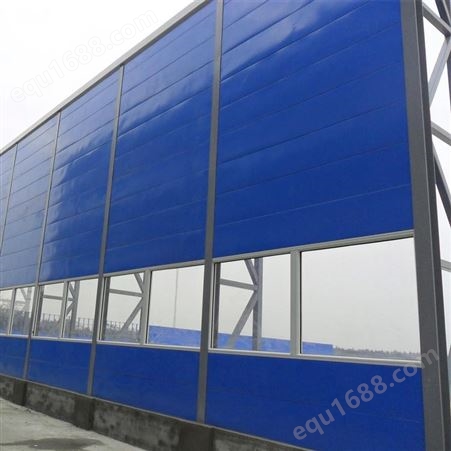 实地厂家定制室外隔音板铁路隔音墙水泥玻璃钢屏障