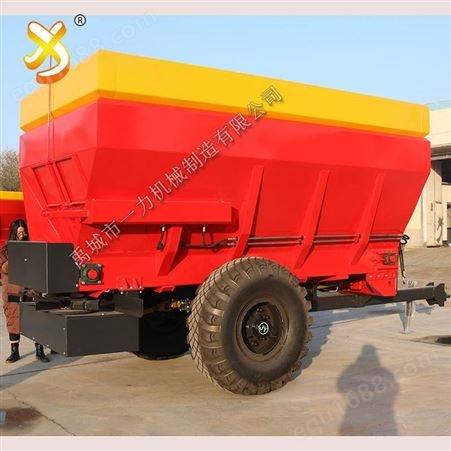 山东厂家供应双盘有机肥撒肥机  重型8立方撒肥车   