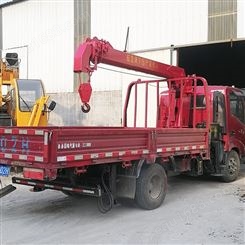 新疆移动式2吨3吨随车吊机 定制小型液压吊车厂家