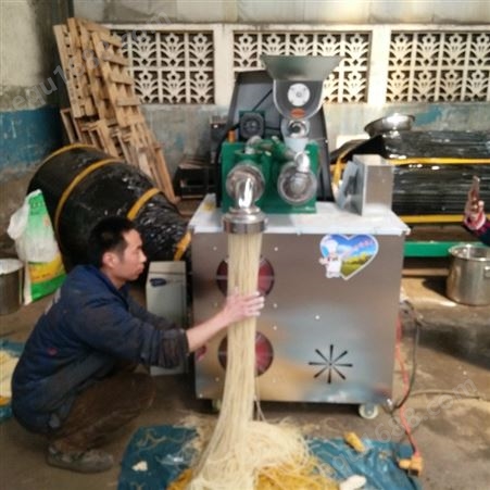 挤压型自熟米线机 多功能玉米面条机 自熟玉米面条机 销售报价