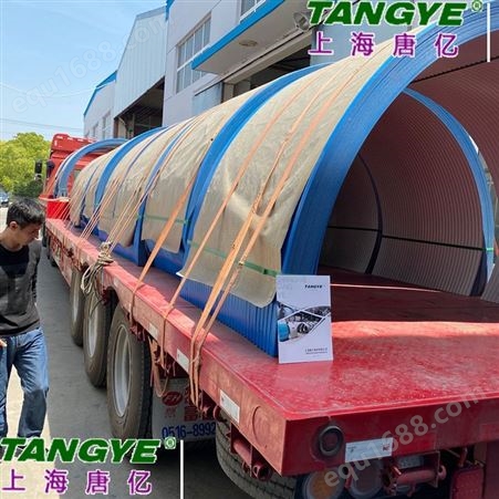 唐亿输送机雨罩 1800型号河北邯郸用 不锈钢防雨罩 皮带机雨罩 海边专用1.0厚度
