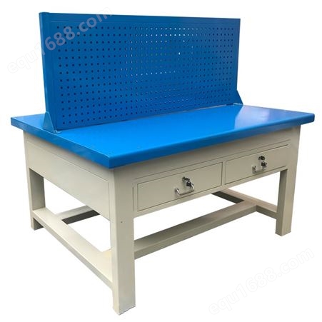 钢板钳工工作台 标准检验台 检验桌 带抽屉工作台