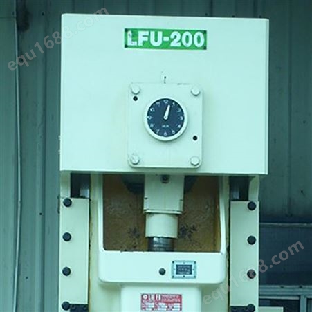 供应LFU-160T二手冲床价格 中国台湾进口160T单轴气动冲床