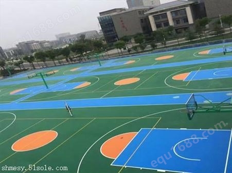 上海闸北生产防滑塑胶篮球场施工单位