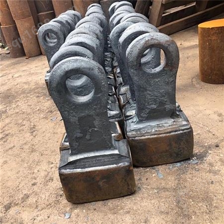 中州铸造件 供应各种型号石料粉碎机锤头 高锰钢锤头 厂家直供