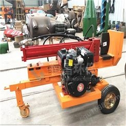 液压移动式劈木机河南恒昌机械1040型家用园林劈柴机现货供应