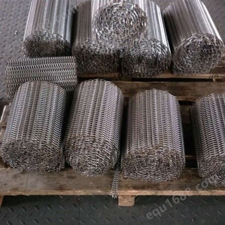 厂家生产加工定制不锈钢输送带 耐腐浊耐高温不锈钢网带