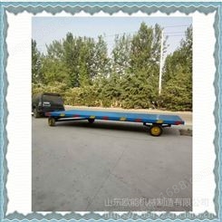 欧能电动平板搬运车 拖运车 拉货车KPX-30型蓄电池搬运车平板运输小车