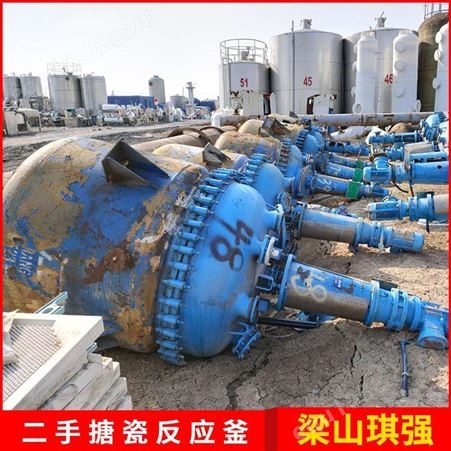 西藏  二手10吨搪瓷反应釜  二手1立方搪瓷反应釜
